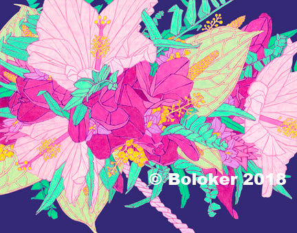 Boloker Art Prints – Waikiki Beachboy The Collection
